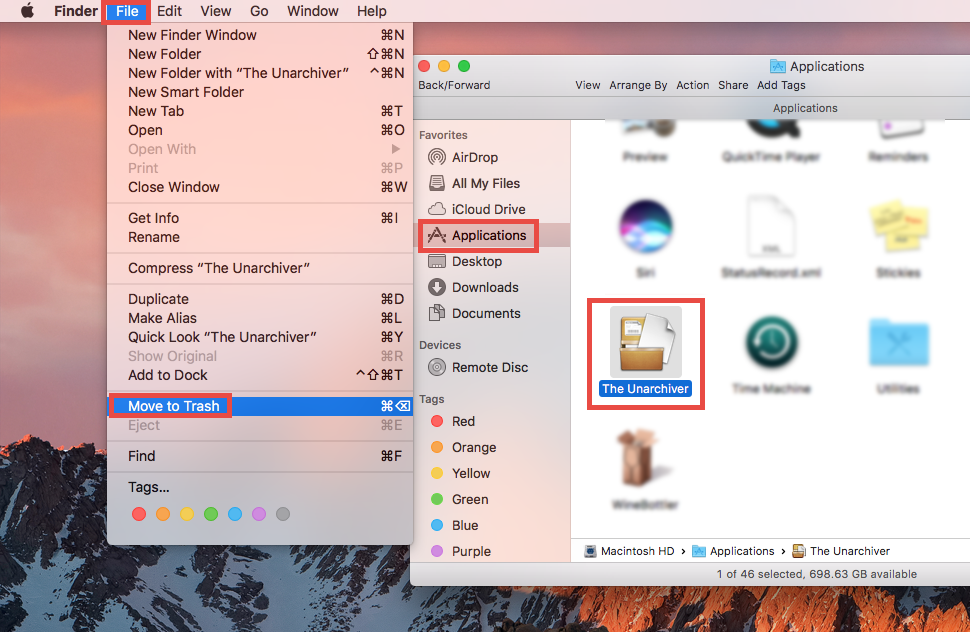 unarchiver tool for mac