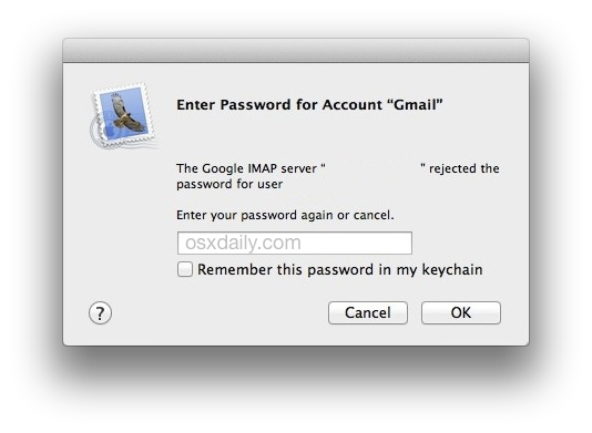 google keeps asking for password mac